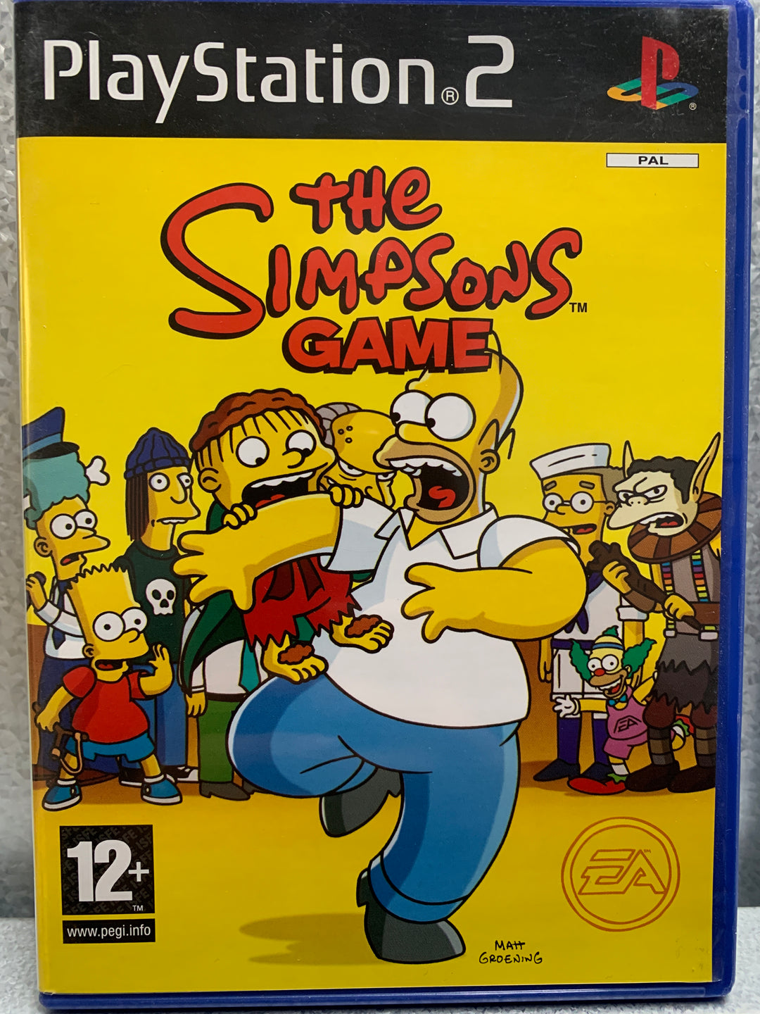 The Simpsons Game. PS2.