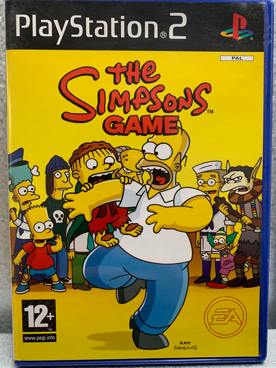 The Simpsons Game. PS2.