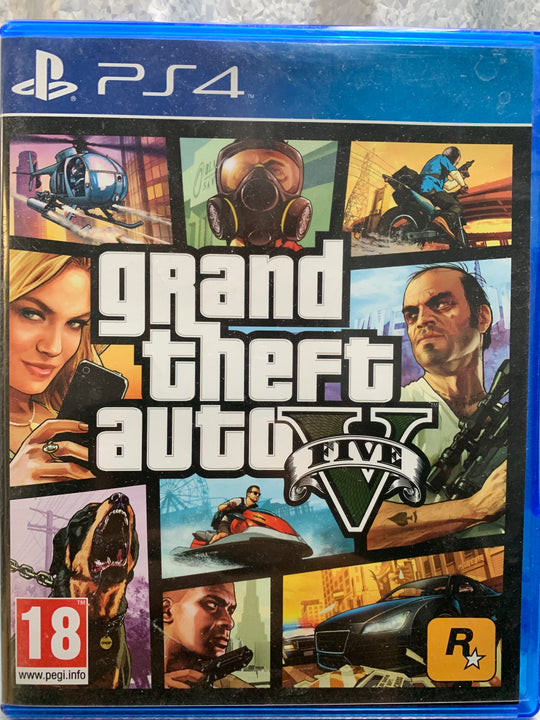 Grand Theft Auto V. PS4.