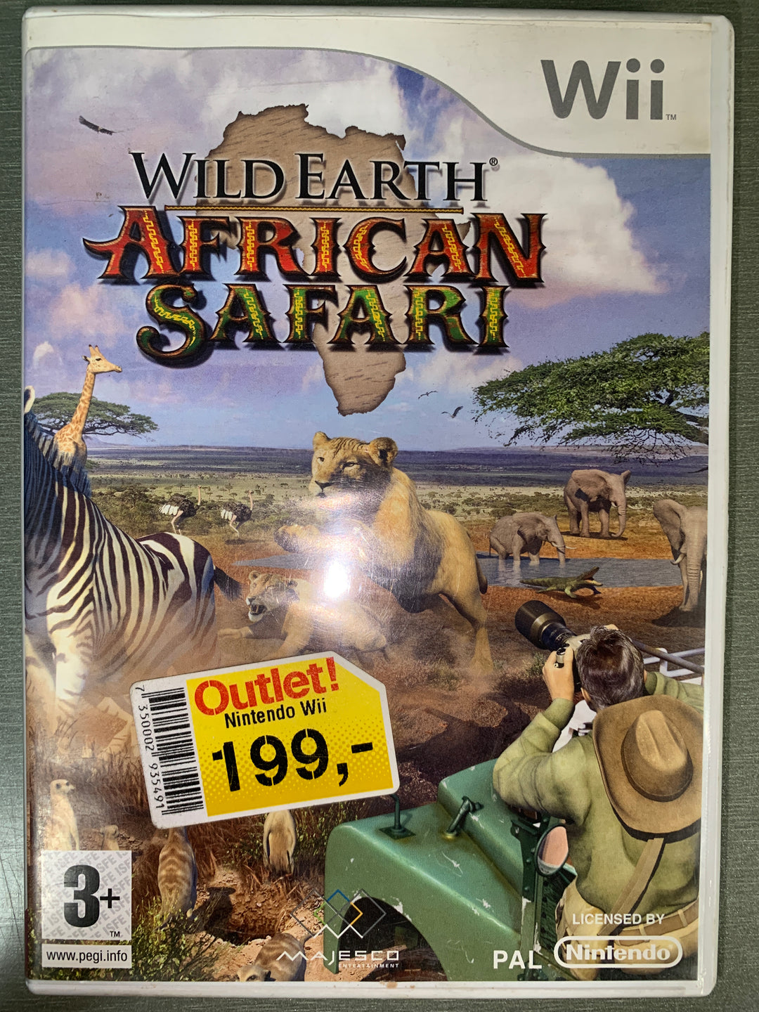 Wild Earth: African Safari. Wii.