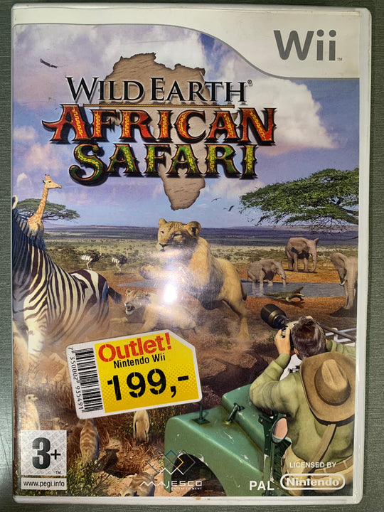 Wild Earth: African Safari. Wii.