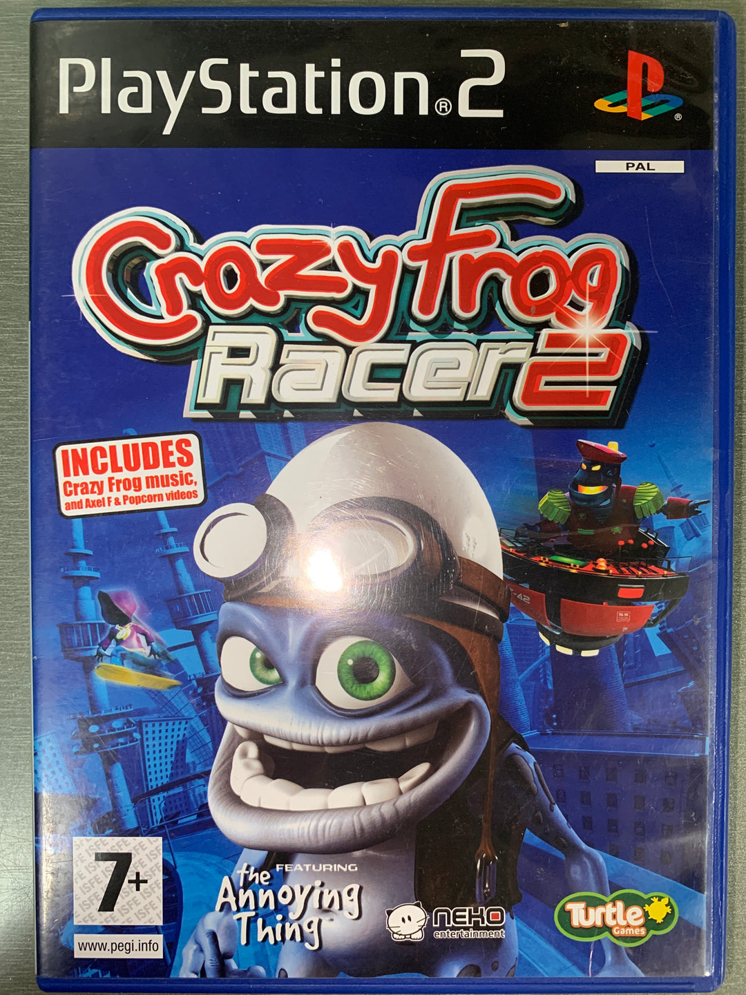Crazy Frog Racer 2. PS2.