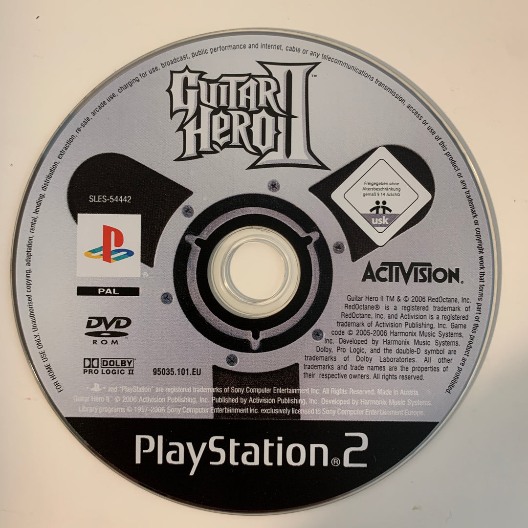 Guitar Hero II. PS2.