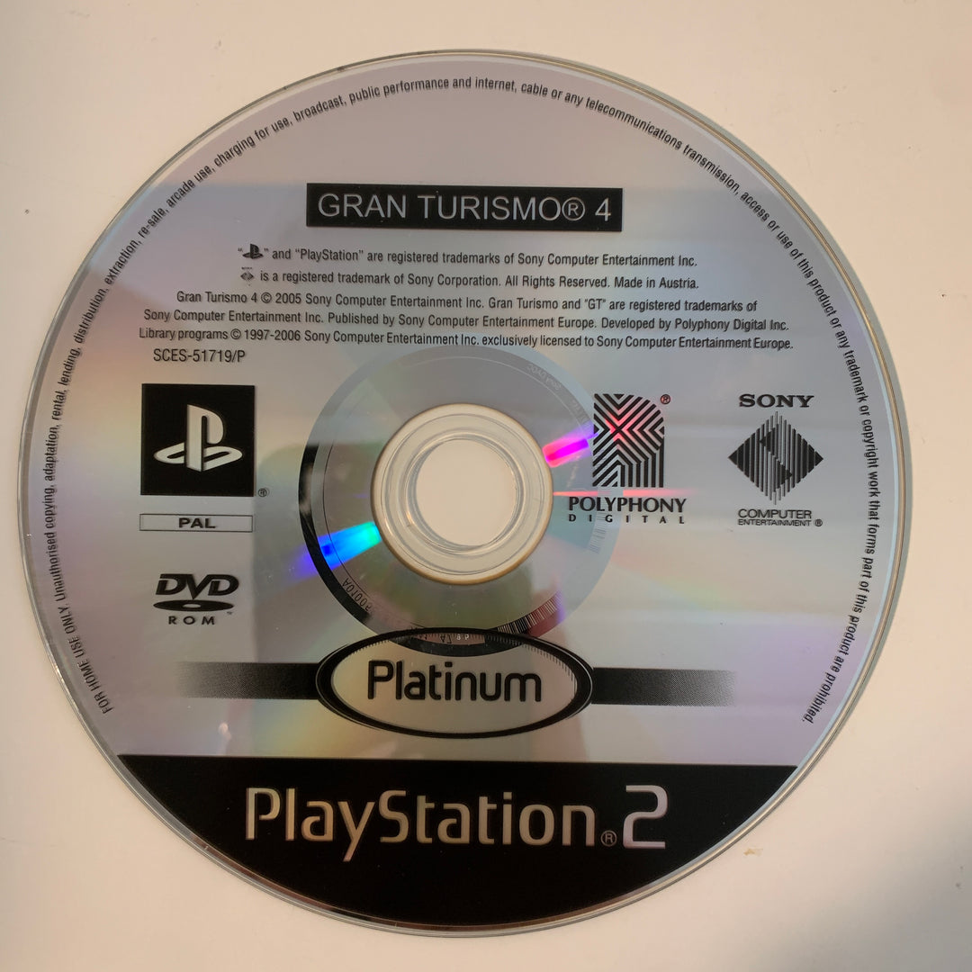 Gran Turismo 4 Platinum. PS2.