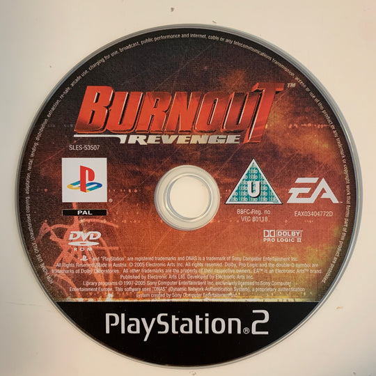 Burnout Revenge. PS2.