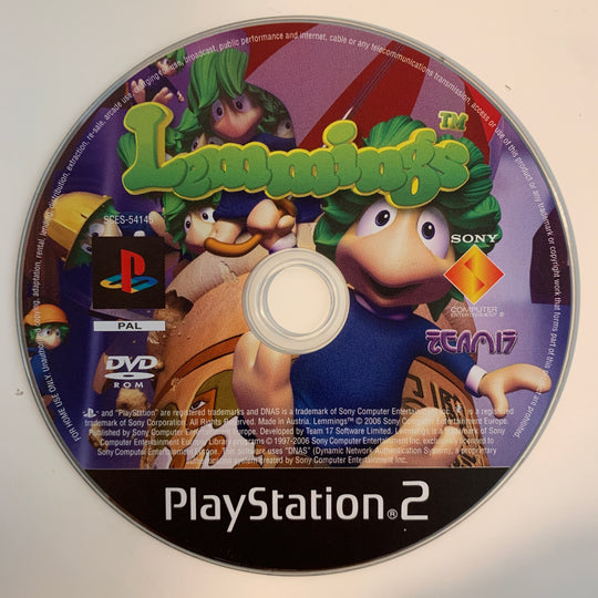Lemmings. PS2.