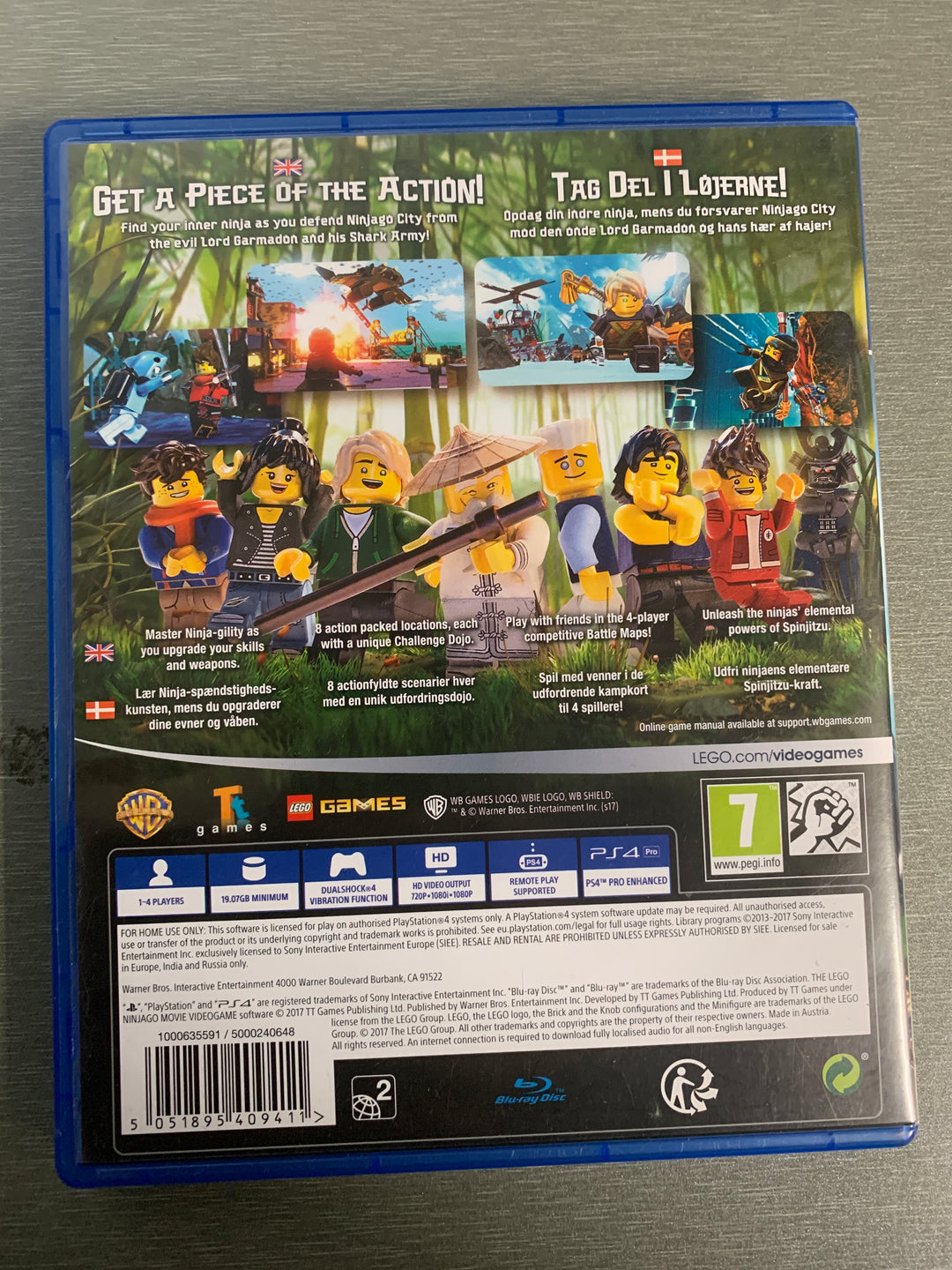 The LEGO Ninjago Movie Video Game. PS4.