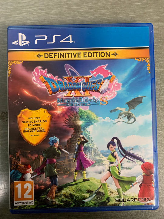 Dragon Quest XI S: Echoes of an Elusive Age – Definitive Edition. PS4.
