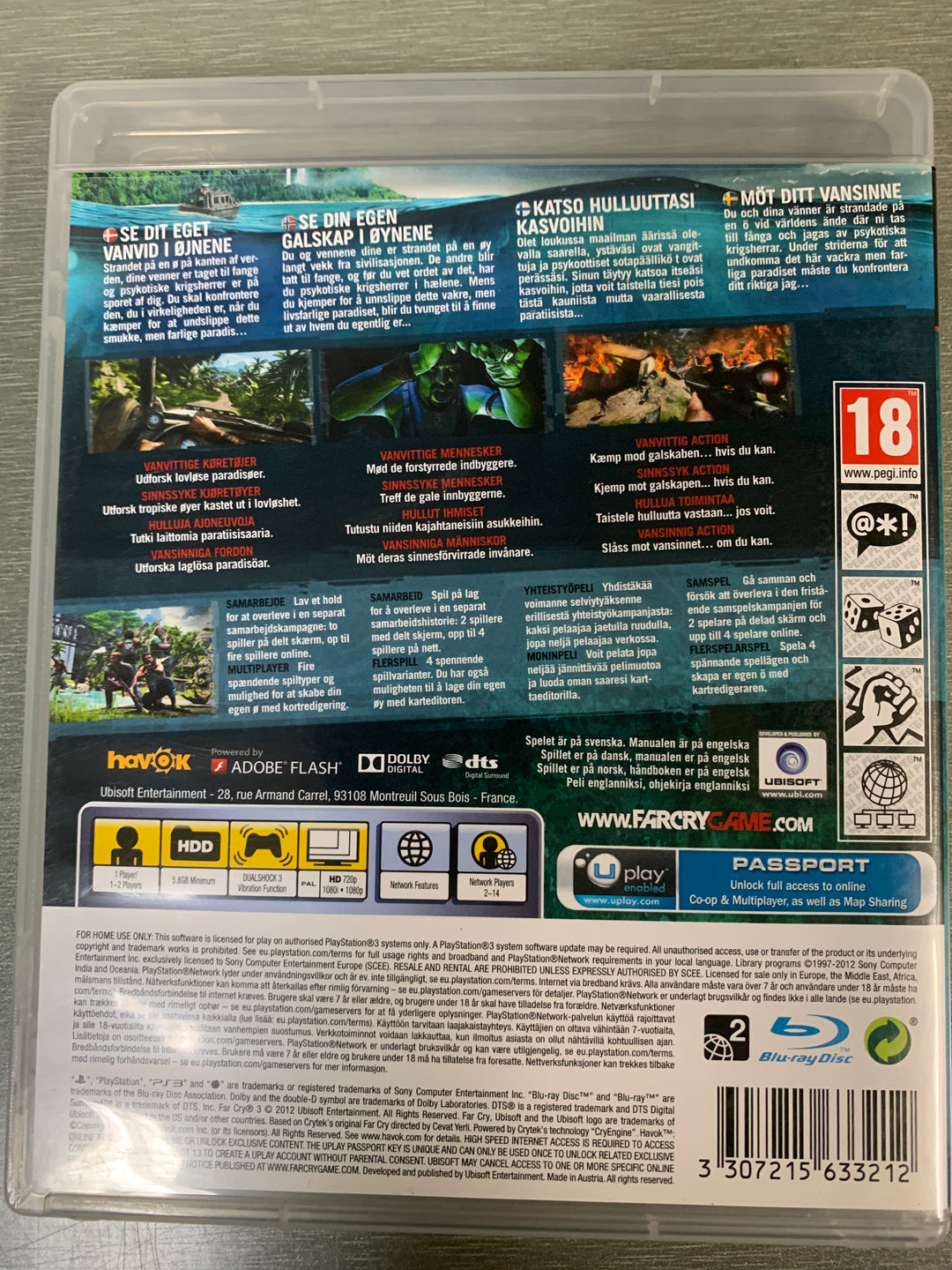 Far Cry 3. PS3.