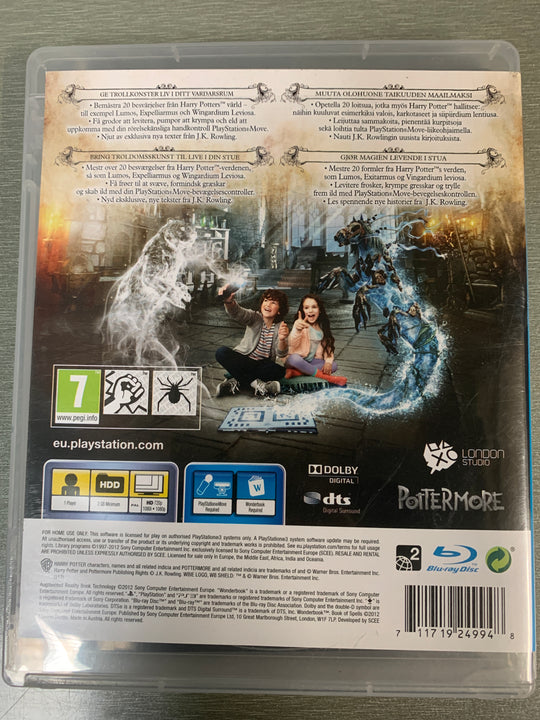 Wonderbook: Book of Spells. PS3.