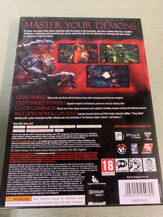 The Darkness II Limited Edition. Xbox 360.