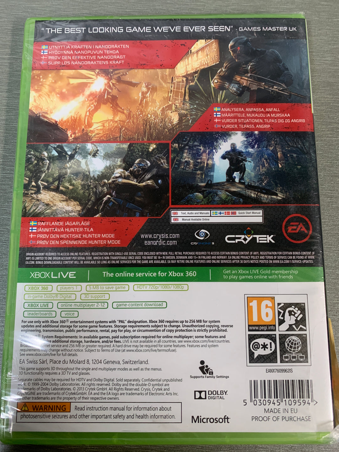 Crysis 3. Xbox 360.