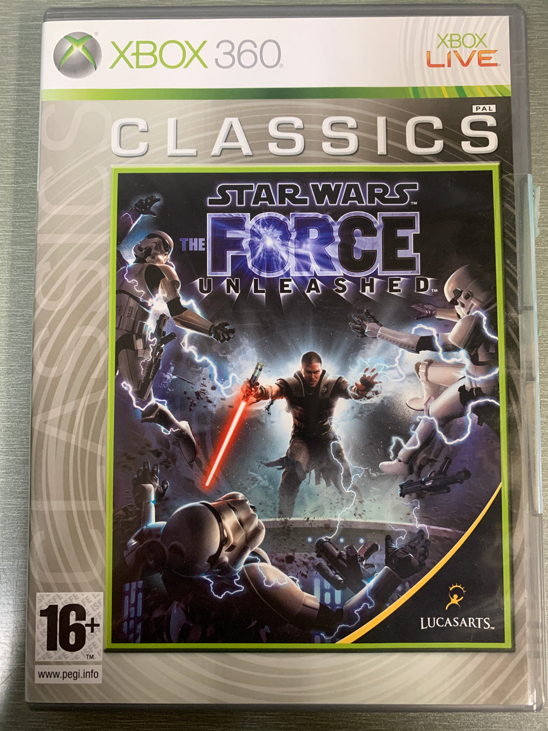 Star Wars: The Force Unleashed Classics. Xbox 360.
