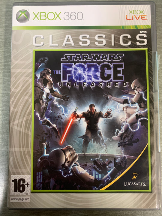 Star Wars: The Force Unleashed Classics. Xbox 360.