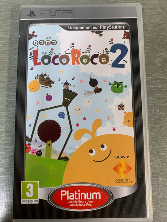 LocoRoco 2 Platinum. PSP.