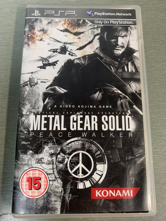 Metal Gear Solid: Peace Walker. PSP.