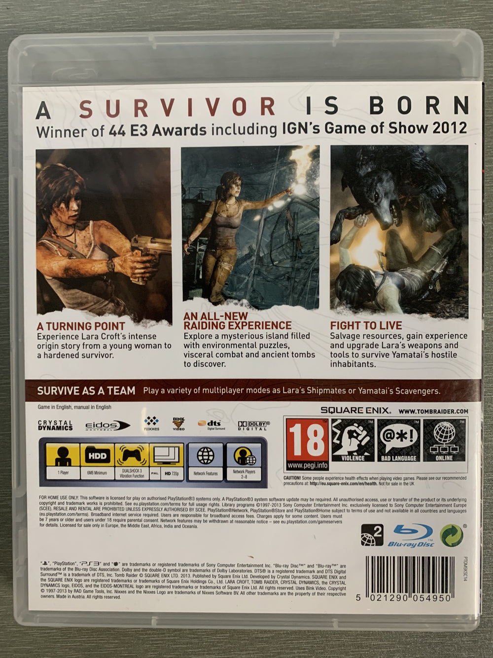 Tomb Raider – Nordic Limited Edition. PS3.