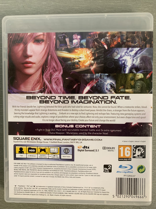 Final Fantasy XIII-2 – Nordic Edition. PS3.