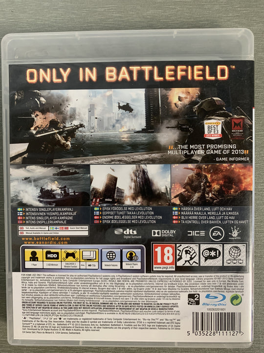 Battlefield 4. PS3.
