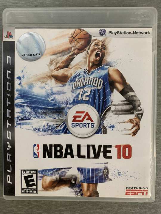 NBA Live 10. PS3.