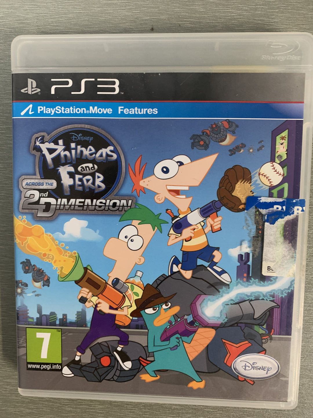 Phineas and Ferb: Across the 2nd Dimension. PS3.