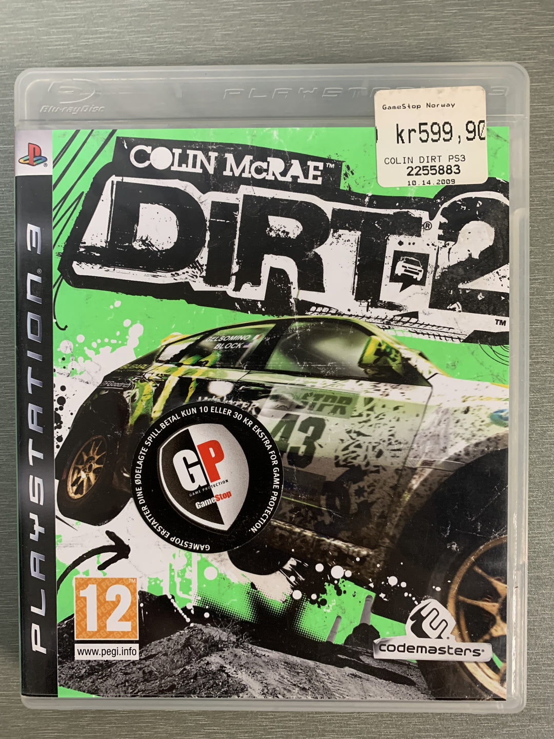 Colin McRae: DiRT 2. PS3.