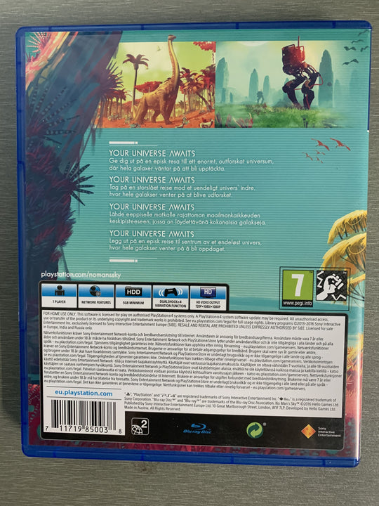 No Man's Sky. PS4.