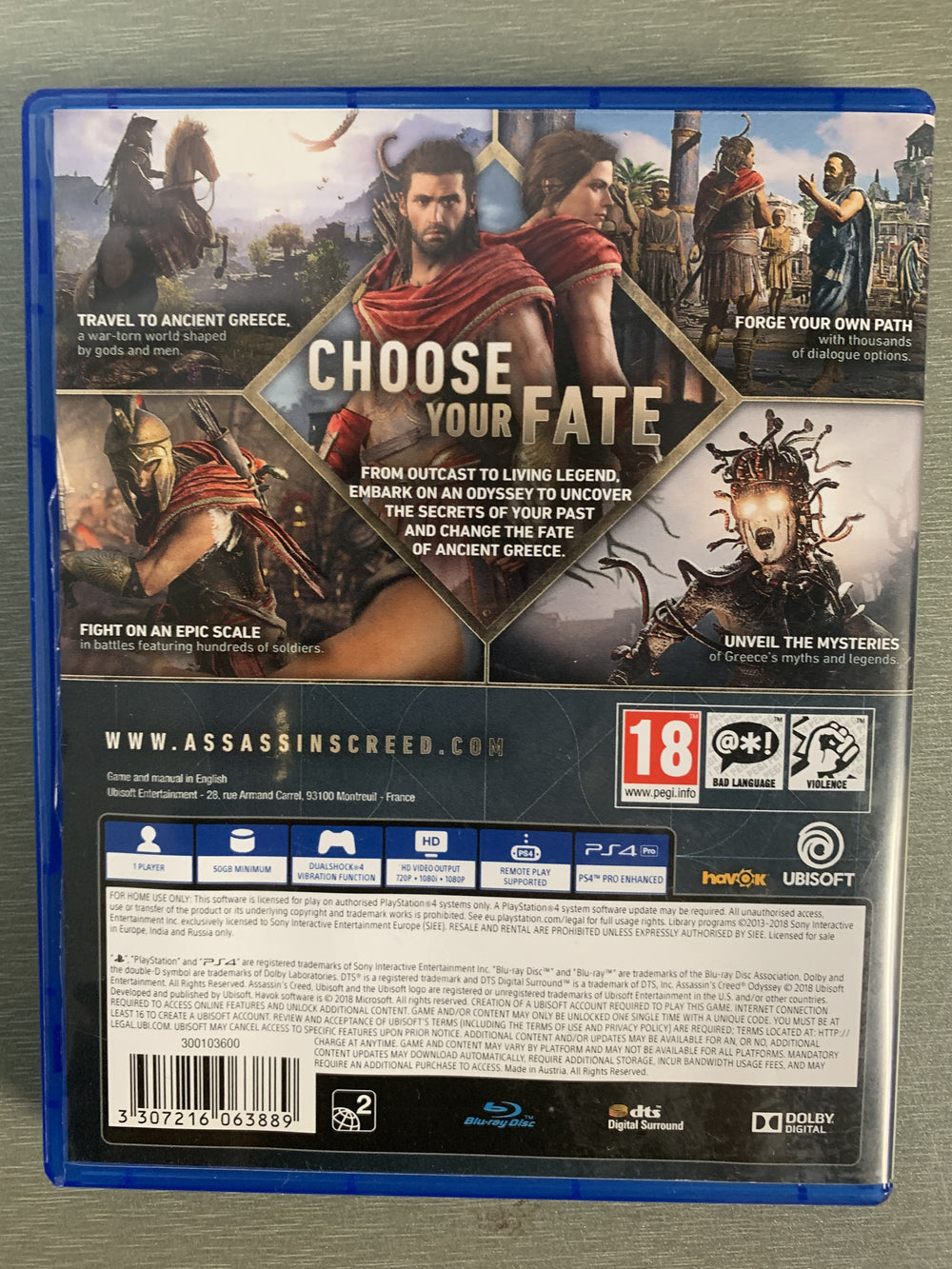 Assassin's Creed Odyssey. PS4.