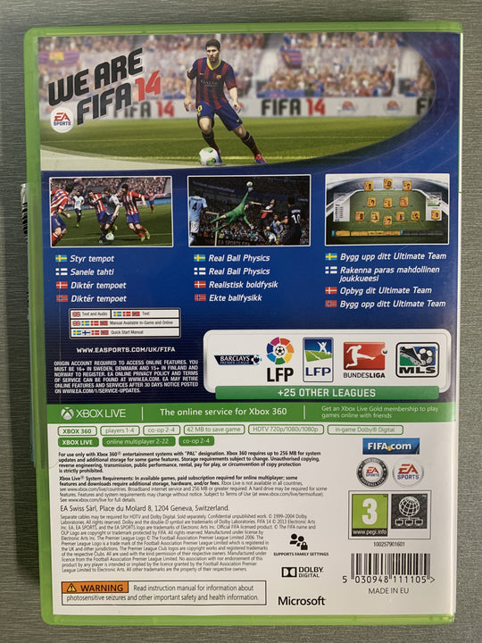 FIFA 14. Xbox 360.