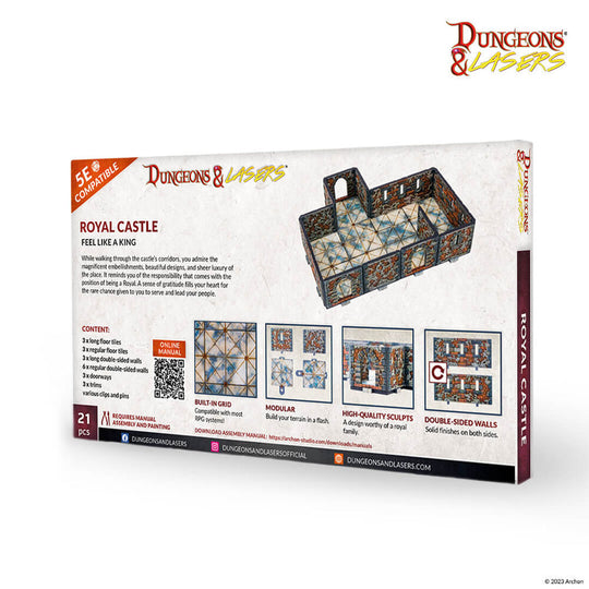 Dungeons & Lasers Expansion Set: ROYAL CASTLE