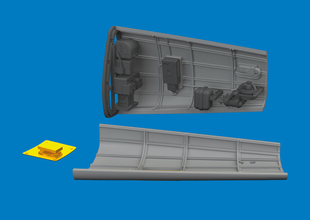 Bf 109K-4 radio compartment PRINT for Eduard
