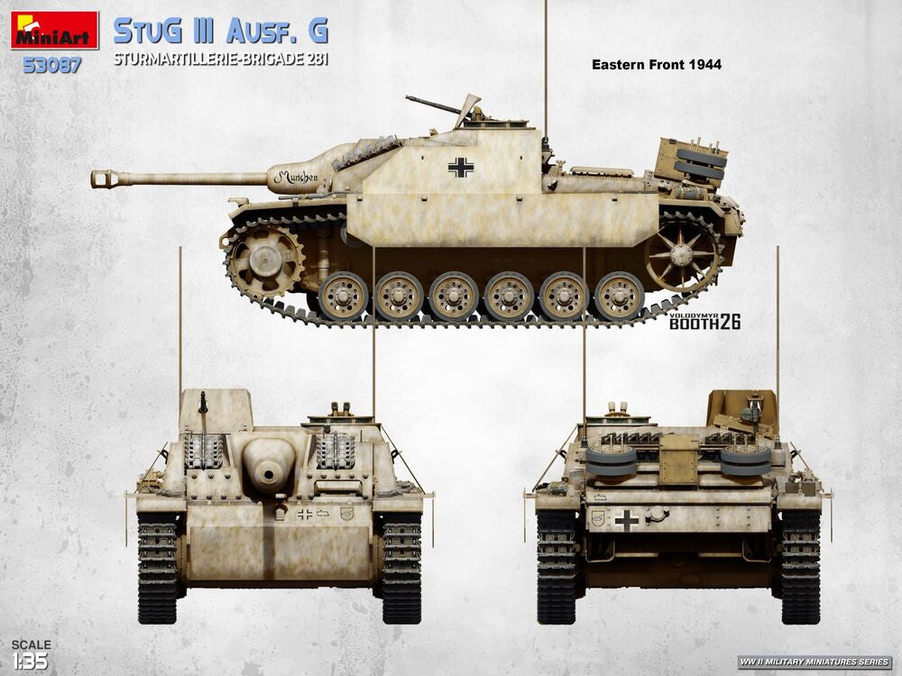 StuG III Ausf. G. Sturmartillerie-Brigade 281