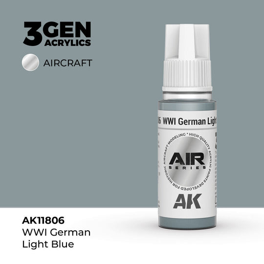 WWI German Light Blue