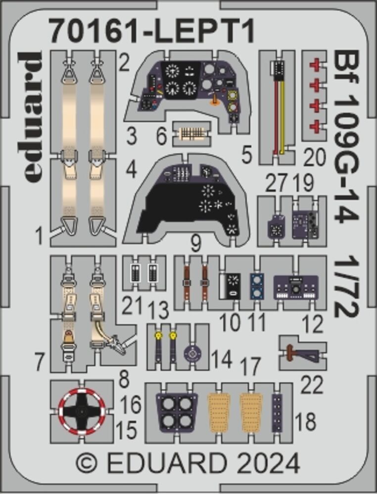 Bf 109G-14  EDUARD-PROFIPACK