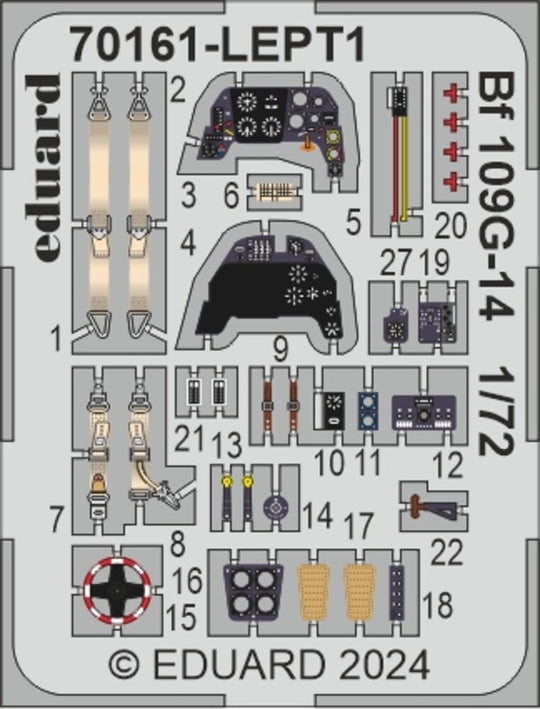 Bf 109G-14  EDUARD-PROFIPACK