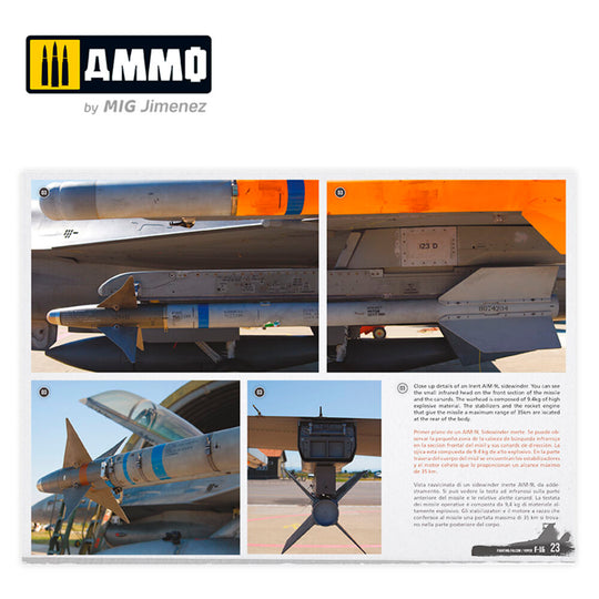 F-16 Fighting Falcon / VIPER - VISUAL MODELERS GUIDE (English, Castellano, Italiano)