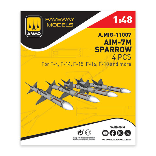 AIM-7M Sparrow (4 pcs)