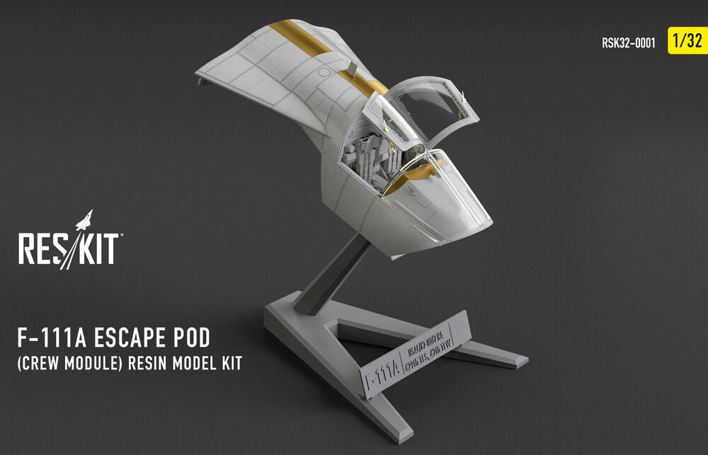 F-111A Escape Pod (Crew Module) resin model kit