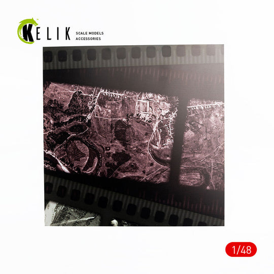 Photoreconnaisance Plane Stand - Base - Acrylic 3 mm (240 x 240 mm) (190g) (Universal scale)