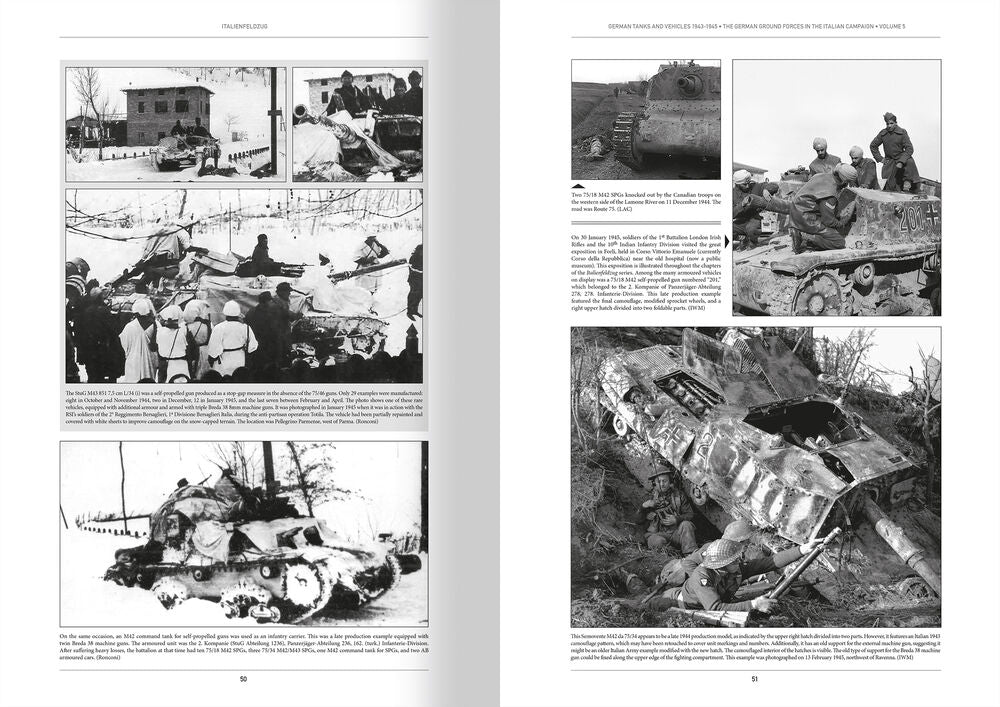 ITALIENFELDZUG - German Tanks and Vehicles 1943-1945 Vol. 5 (English)