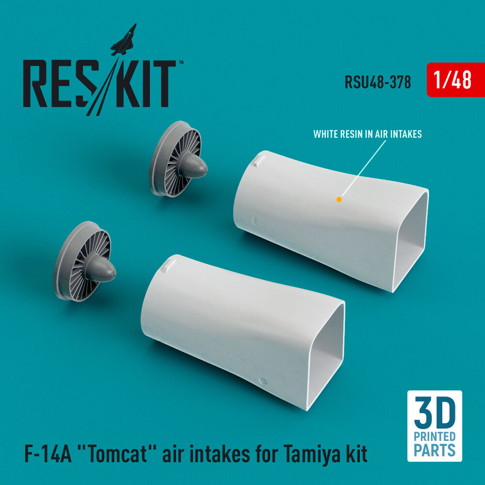 F-14A Tomcat air intakes for Tamiya kit (3D Printed)