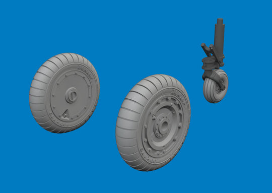 Fw 190D-9 wheels for Miniart