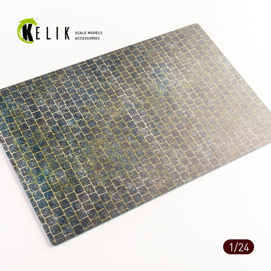 Cobblestone road 1910s-1930s Base - Acrylic 3 mm (280 x 180 mm) (170 g)