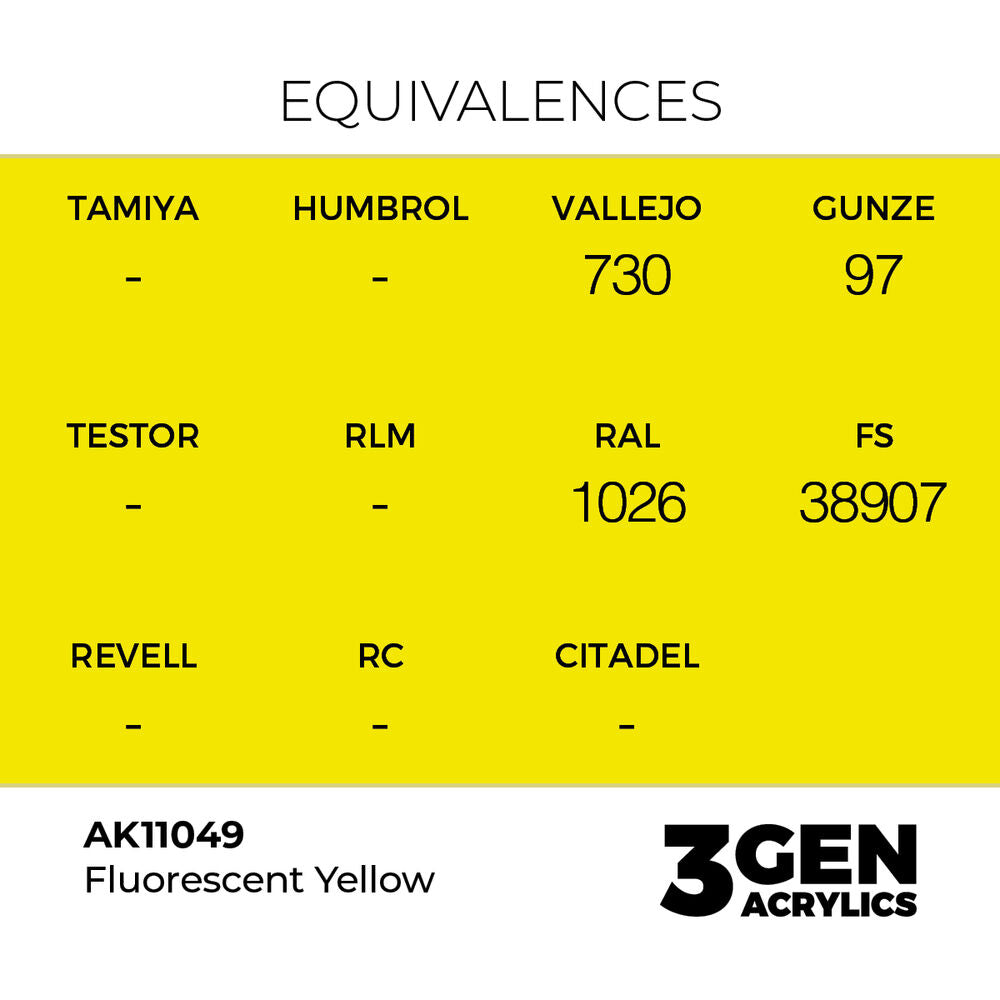 Fluorescent Yellow 17ml