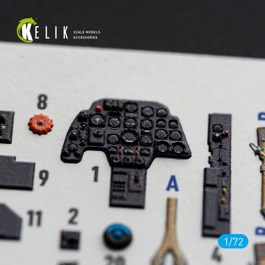 Bf-110G-4- interior 3D decals for Eduard