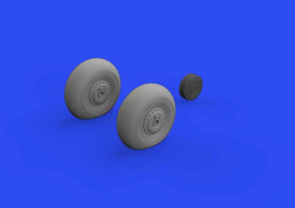 Lancaster B Mk.I wheels 1/48 for HKM