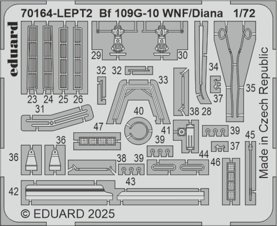 Bf 109G-10 WNF/Diana  EDUARD-PROFIPACK