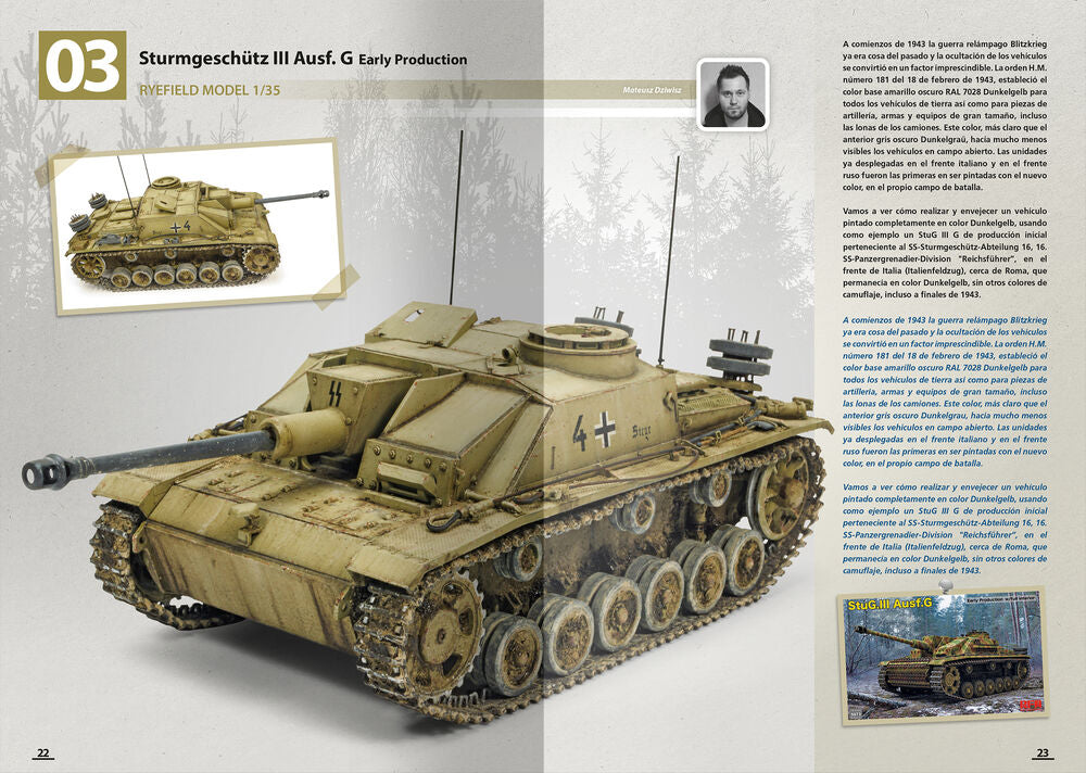How to Paint Mid WWII German Tanks (FEB 1943 - SEP 1944) (English, Spanish)