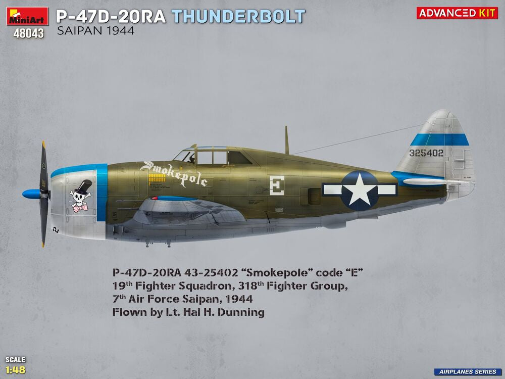 P-47D-20RA Thunderbolt. Saipan, 1944. Advanced Kit