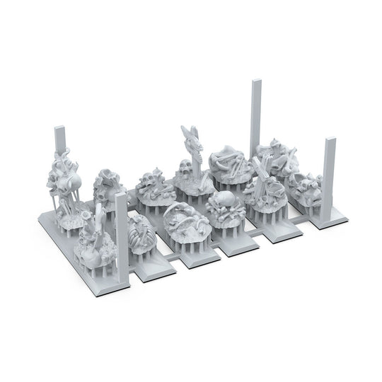 BONES REMAINS - BASING BITS 12 pieces